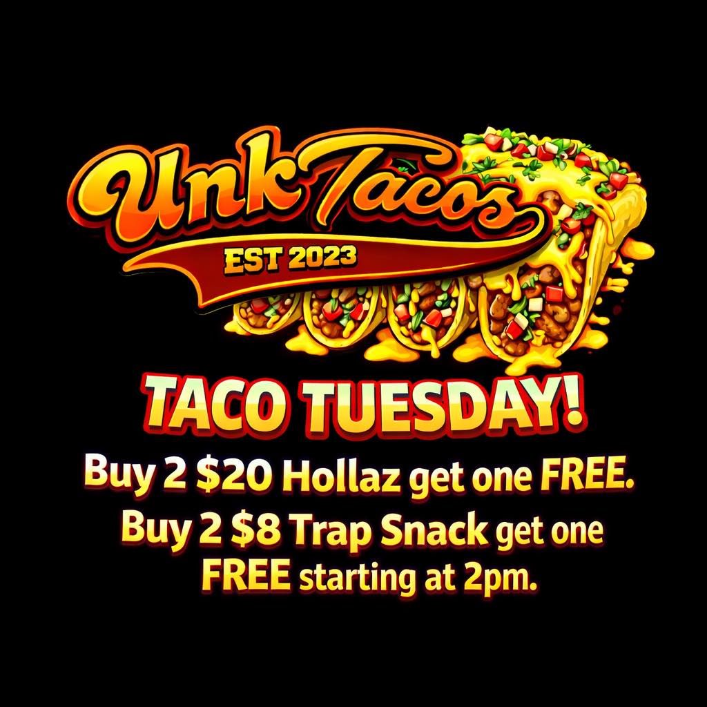 Unk Tacos logo