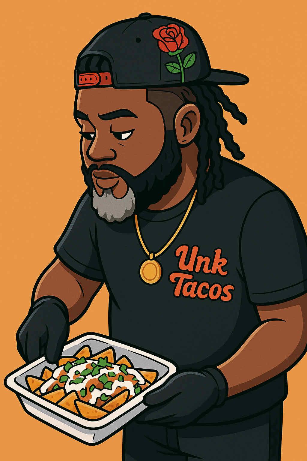 Unk — the man behind the tacos